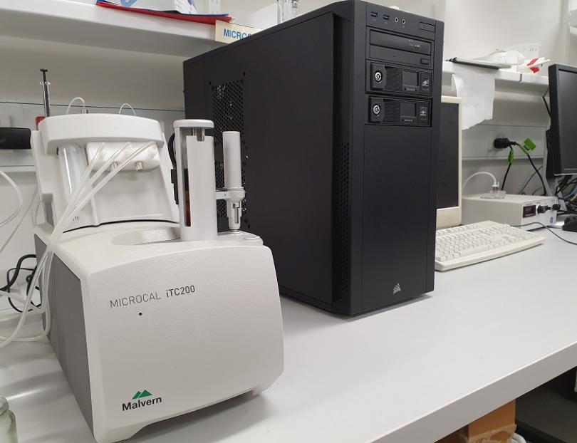 GE Healthcare iTC200 Isothermal Calorimeter UNSW Mark Wainwright